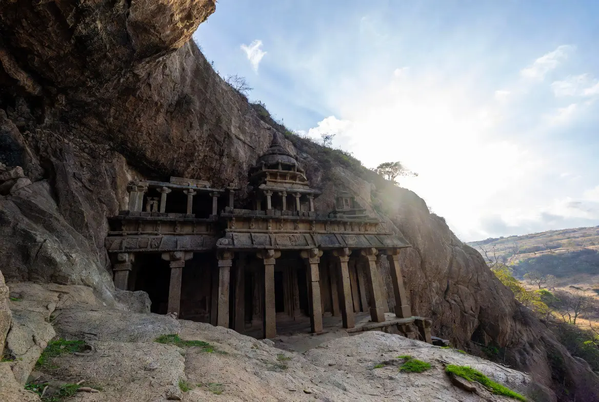 Karla Caves heritage atmosphere